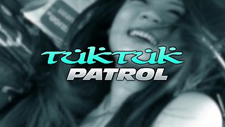 Three Way Sex Soaks Horny Thai Babe In Cum At Tuktuk Patrol
