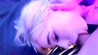 Sweet Blowjob And Cum On Pretty Face - Peachgardens