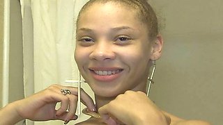 Mixed Puerto Rican Ms. Natural Gangbanged