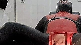 Tickled on the Gynecologicalchair