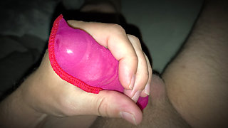 My first time masturbating in a socket - I ended up filling it up with cum !