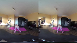 German Blonde Has Lot Of Fun Instead Of Fitness - BlondeHexe