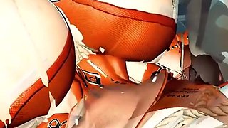 3D Big Boobs Cosplay Model Naked Her Perfect Boobs Got Fucked by BBC