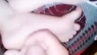 Arab Girl's Hot Milk and Feet Webcam Show