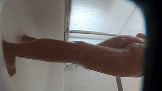 *** caught with hidden cam in shower