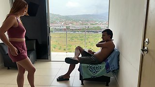 Haciendo Tareas Con Mi Culona Hermanastra Y Me Da Un Rico Masaje Para Desestresarme, Me Pongo Cachondo Y Le Meto Mi Rica Polla.