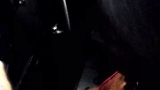 Glory hole blowjob busty amateur blonde fucking