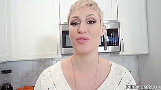 Stepson Fucks From Behind On The Kitchen Cou With Perv-mom And Ryan Keely