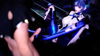 3D Big Boobs Slut Cosplayer Wearing Cute Dress Got Fucked