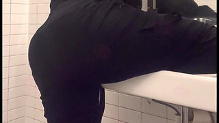 These Bathrooms Are Out of Order but Im Horny so I Locked Myself in!