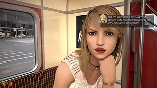 Happy Marriage Got Caught Masturbating And The Horny Couple From The Bus Ep4