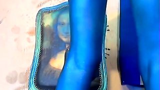 Costa Rican Interracial Sex with Toys on Webcam