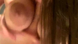 Amateur brunette ariana marie solo toying