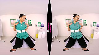 Let Me Check Your Cock - Nurse Strips Jerk Off Instruction