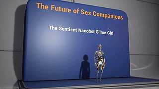 Unreal Engine Animation - Sentient Nanobot Slime Girl