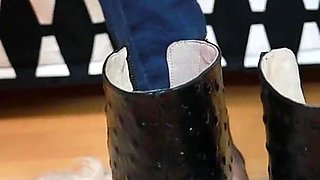 How Do You Like My Boots and Black Nylons?