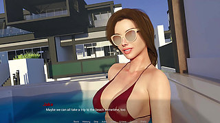 Stepmom Sex and Some Grinding - Away From Home #26 Animated Sex Game