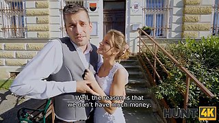 Sarah Kay gets her wedding night off with Steve Q in POV cuckold action