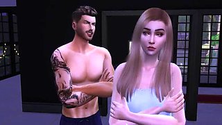 Uncle Steven Part 2: My Step Uncle's 3D Hentai Seduction - Pussy Licking Action with My Boyfriend Nearby