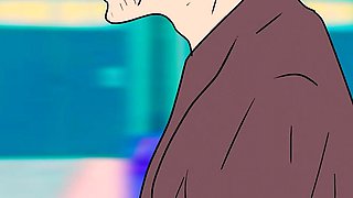 Alya Fainted on Purpose When She Saw the Old Man's Naked Cock! a Parody of a Hentai Cartoon!