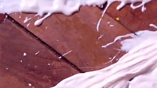 Whipped cream farts & enema