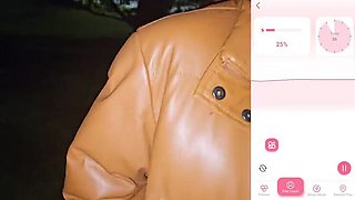 Hot Latina MILF with Big Tits Masturbates While Driving and Walking Outdoors - Real Orgasm