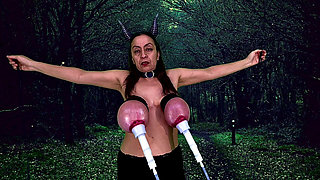 Tit Milking and Whipping Lipstick Areola