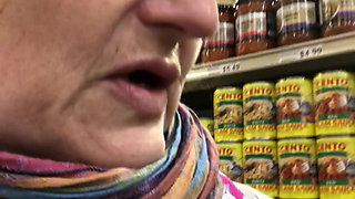 Flashing My Tits in Supermarket to Show You How Cold It Was!