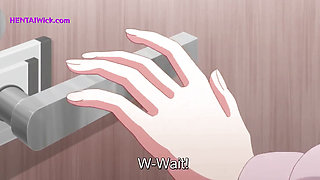 We are Having Sex with my Classmate, Her Stepsis knocks on the Door.. - Hentai Anime, ENG Sub
