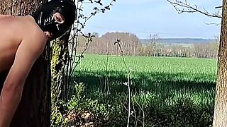 Cummed on and Fucked in the Forest
