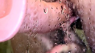 Obese EXGF Close Up Oral Job Sex Cook Jerking Cum Taste