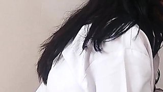 Nurse Sucking Doctor Dick in Private Cabin