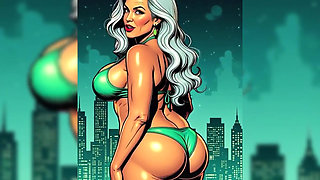 Ai Animation Strong Granny Teasing