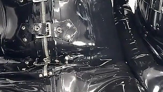 Two Alien Dommes Using Their Newly Transformed Alien Rubber Doll Slut