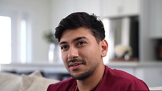 Latina stepsis dominate big cock stepbro