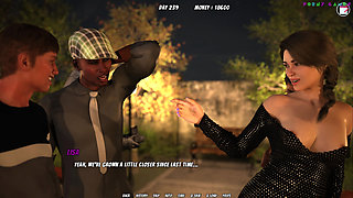 Lisa Total Investigation! by Dragofinder Studio - Group Sex on the Park 39