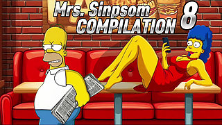 Slutty Cuckold Wife Compilation. Cartoon, Simpson Parody