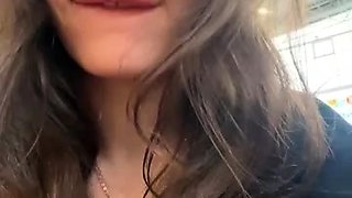 Shy_priincess masturbates in public toilet
