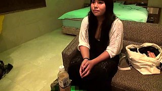 Cute Asian Chubby Teen Wild Dildo Masturbation
