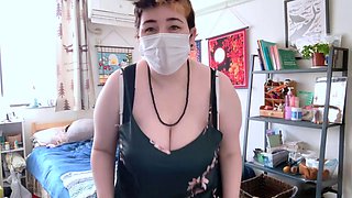 Giant natural tits, stepmom, chubby girl