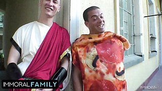 Immoral Family - balls deep anal porn