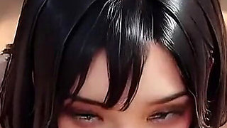 POV Korean Deepthroat Blowjob: Real Sfx & Cumshot Finale