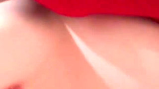 Sexy Delivery Girl Without Panties Stole My Food! - Shows Big Tits and Sucks Cock, Fucks Tight Pussy