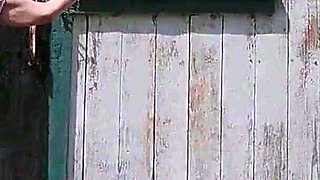Hot Granny Noisy Pussy Doggystyle Creampie