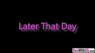 Big Hooters Bossy Stepsister Fucks Stepbro With Simon Kitty