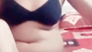 Nude show in bedroom with sexy body hot horney