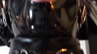 2 Femdoms Use the Vertical Hanging Slavegirl