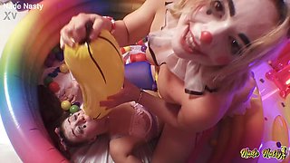 Clown Town Ep.1: Anal Circus 3some with Gia & Sophia