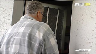 Slim Brunette Sabrina Cheats On Her Hubby With Her New Secret Lover