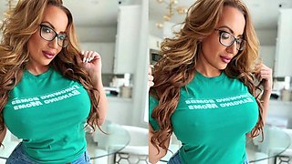 Large-breasted horny Stepmom Gets Creampied